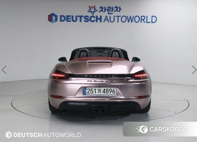 Porsche 718 Boxster id 4378148 из Кореи 14
