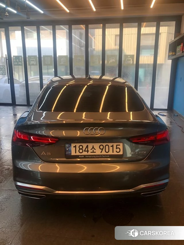 Audi A5 (F5) 2021 Серый из Кореи, фото 4