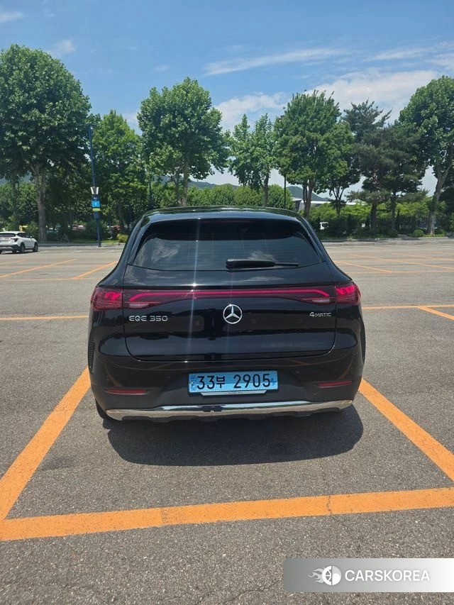 Mercedes-Benz EQE SUV X294 2023 Черный из Кореи, фото 4