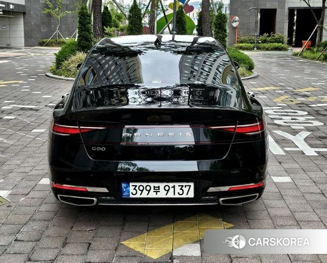 Genesis G90 (RS4) 2022 Черный из Кореи, фото 4