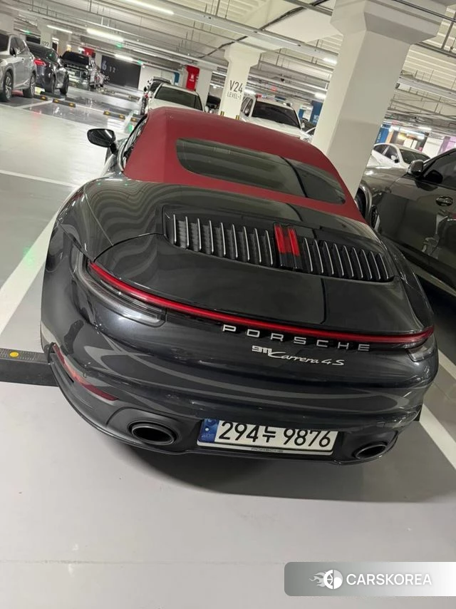 Porsche 911(992) 2020 Черный из Кореи, фото 4
