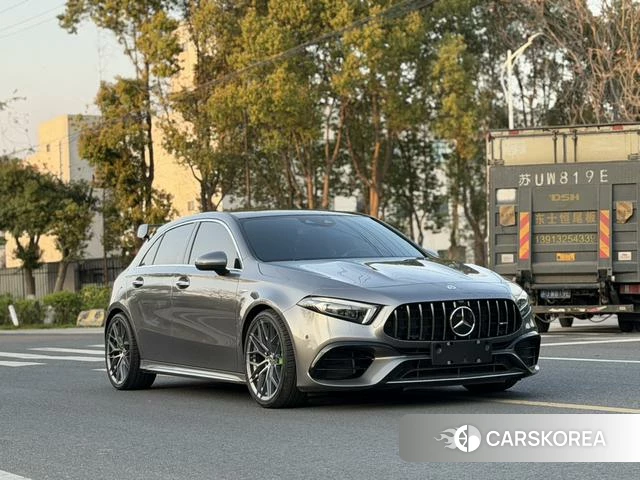 Mercedes-Benz Class A AMG (imported) 2022 Темно-серый из Китая, фото 6