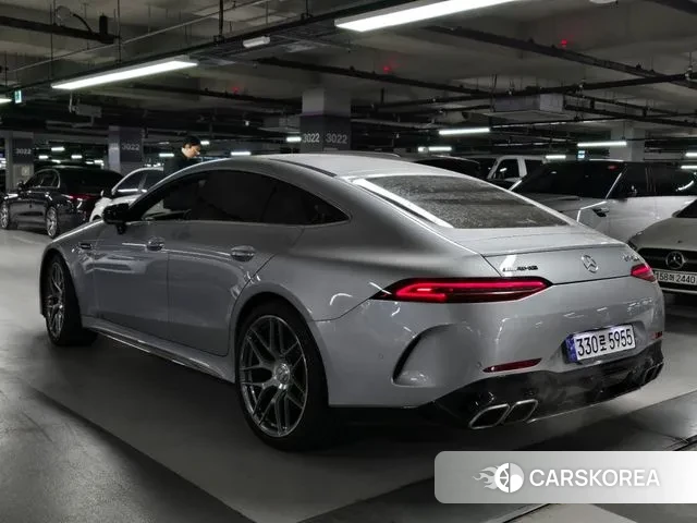 Mercedes-Benz AMG GT 2021 Серебристо-серый из Кореи, фото 4