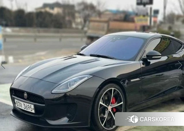 Jaguar F-TYPE 2019 Черный из Кореи, фото 4