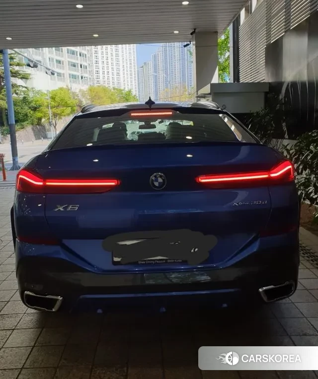 BMW X6 (G06) 2020 Синий из Кореи, фото 6