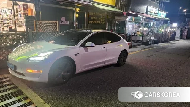 Tesla Model 3 2021 Черный из Кореи, фото 4