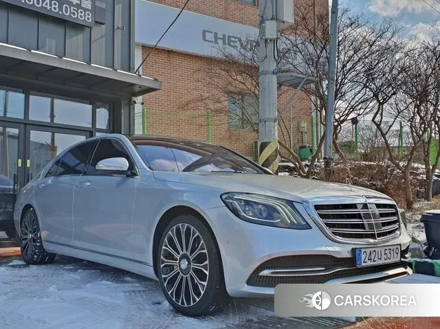 Mercedes-Benz S-Class W222 2020 Серебряный из Кореи, фото 6
