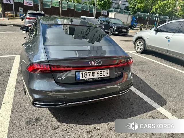 Audi A7 (4K) 2020 Серый из Кореи, фото 4