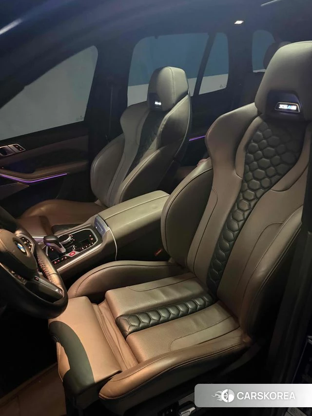 BMW X5M (G05) 2021 Синий из Кореи, фото 4