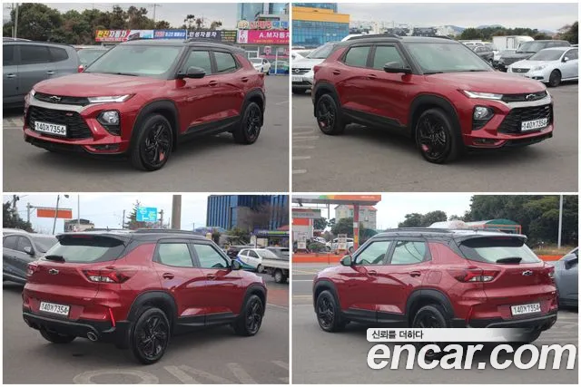 Chevrolet (GM Daewoo) Trailblazer 2020 Красный из Кореи, фото 4