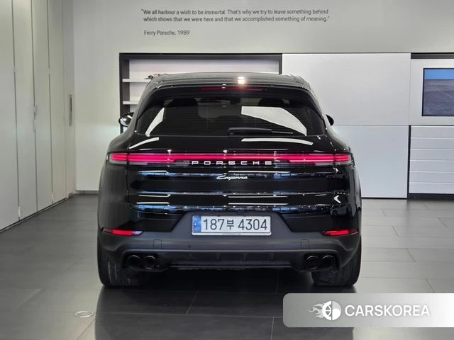 Porsche Cayenne (PO536) 2024 Черный из Кореи, фото 6