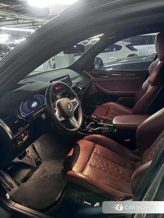 BMW X3M (G01) 2020 Серебристо-серый из Кореи, фото 4