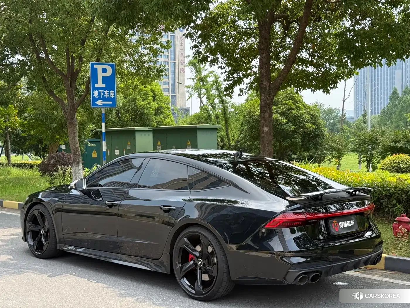 Audi S7 2021 Черный из Китая, фото 4