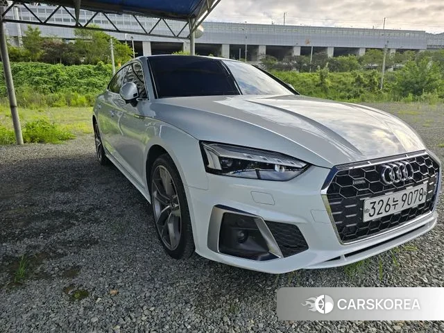 Audi A5 (F5) 2020 Белый из Кореи, фото 4