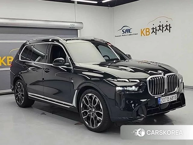 BMW X7 (G07) 2025 Черный из Кореи, фото 4