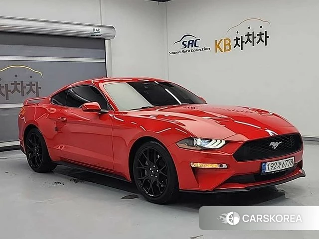 Ford Mustang 2021 Красный из Кореи, фото 4