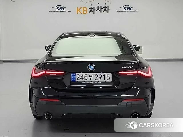 BMW 4 Series (G22) 2023 Черный из Кореи, фото 4