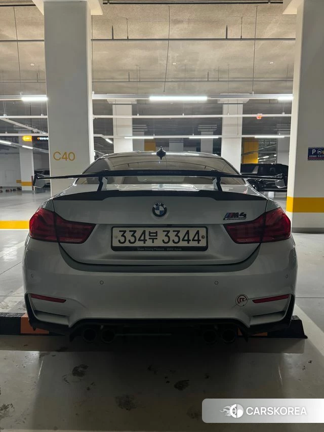 BMW M4 (F82) 2018 Серебряный из Кореи, фото 4