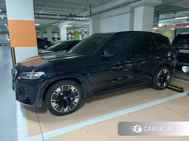 BMW iX3 2022 Черный из Кореи, фото 4