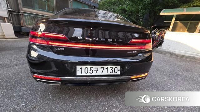 Genesis G90 2019 Черный из Кореи, фото 4