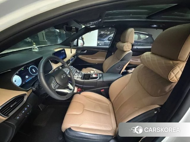 Hyundai The New Santa Fe 2023 Белый из Кореи, фото 5