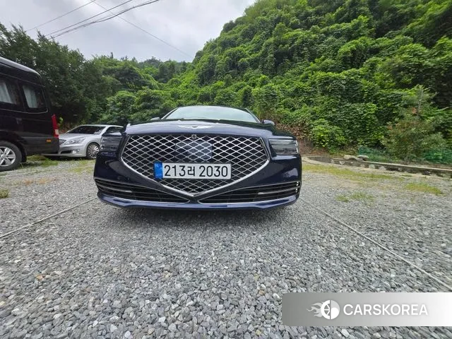 Genesis G90 2019 Синий из Кореи, фото 4
