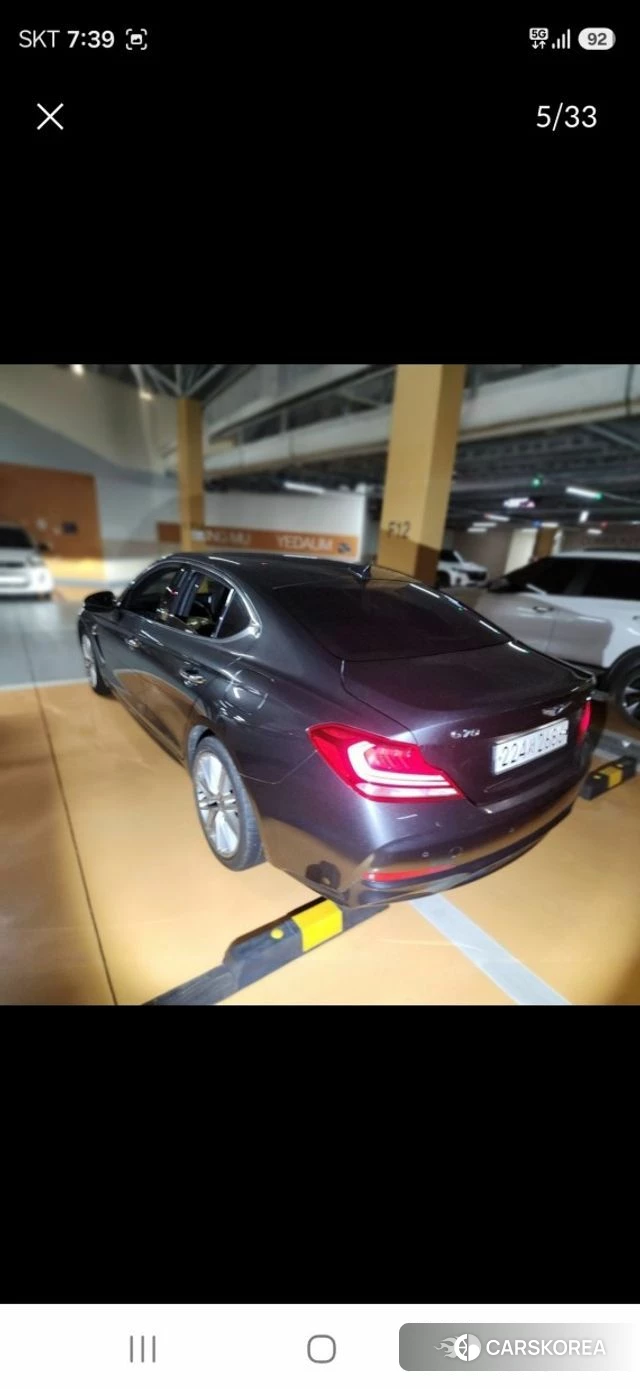 Genesis G70 id 4765149 из Кореи 8