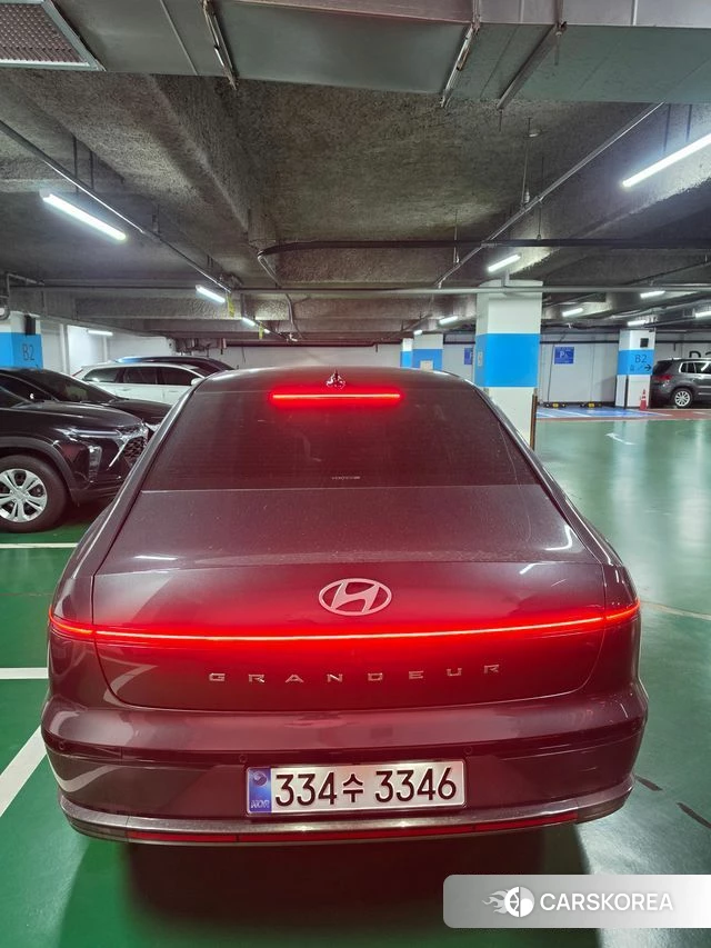 Hyundai Grandeur Hybrid (GN7) 2025 Серый из Кореи, фото 4