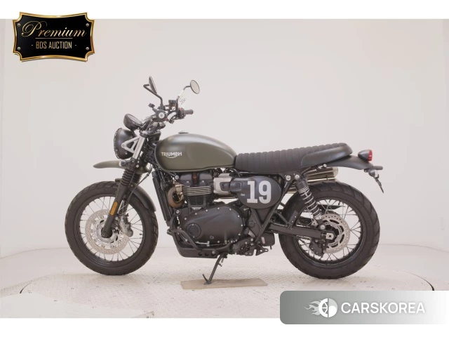 Triumph SCRAMBLER 2024 из Японии