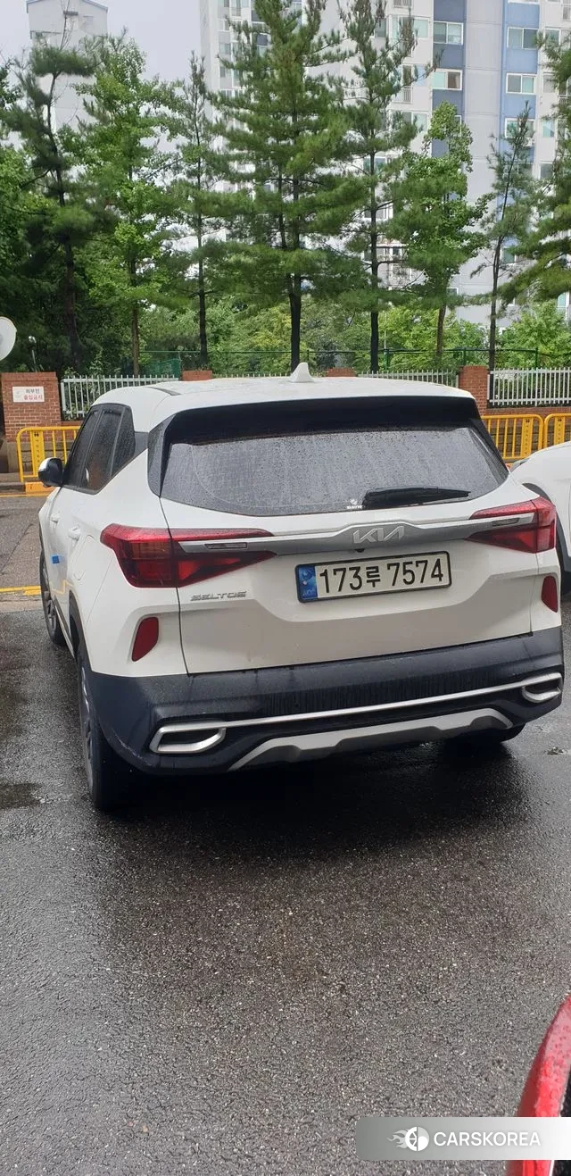 Kia Seltos 2021 Белый из Кореи, фото 4