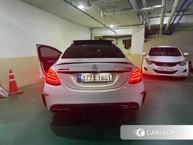 Mercedes-Benz C-Class W205 2018 Белый из Кореи, фото 4