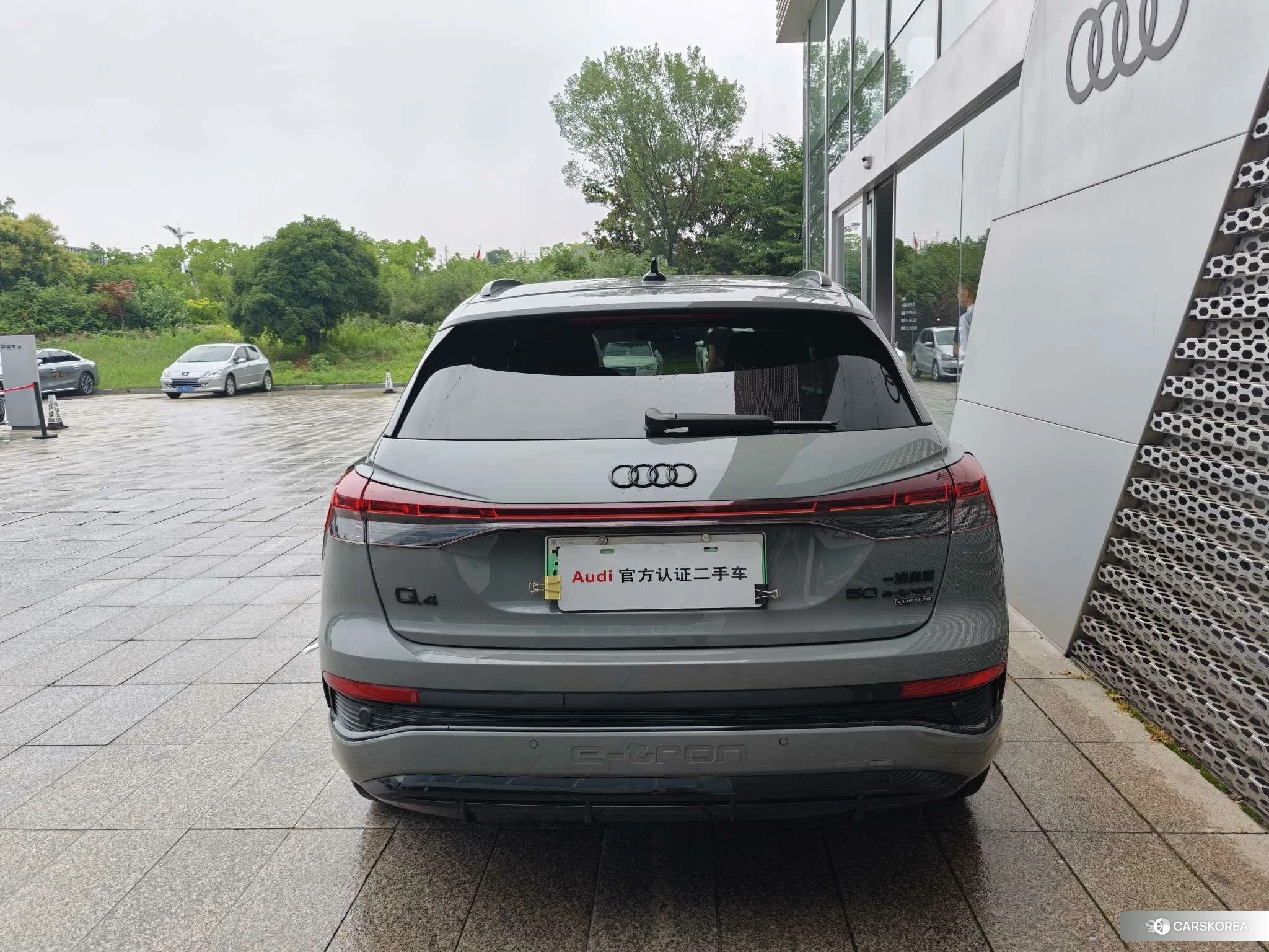 Audi Q4 2023 Серебристо-серый из Китая, фото 5