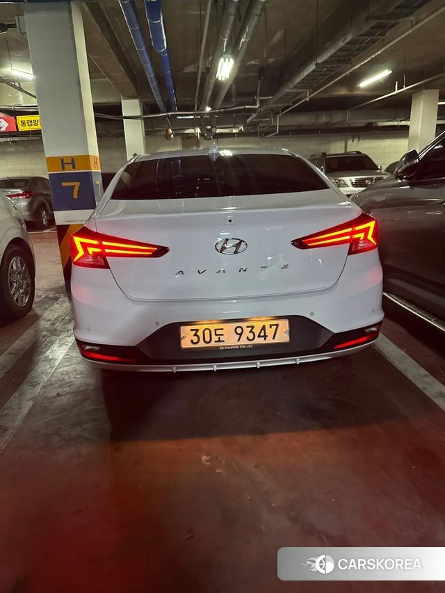 Hyundai The New Avante AD 2019 Белый из Кореи, фото 4