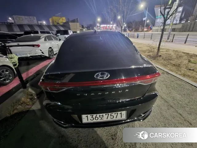 Hyundai The New Grandeur IG 2021 Черный из Кореи, фото 6