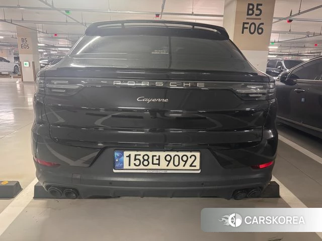 Porsche Cayenne (PO536) 2021 Черный из Кореи, фото 4