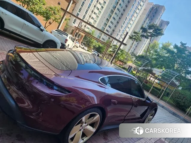 Porsche Taycan 2021 Оранжевый из Кореи, фото 5