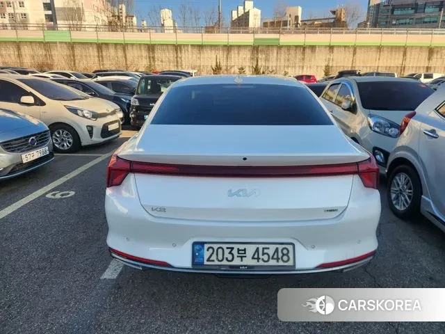 Kia K8 Hybrid 2021 Белый из Кореи, фото 5