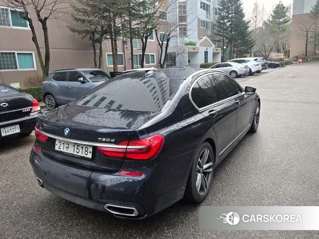 BMW 7 Series (G11) 2018 Черный из Кореи, фото 4