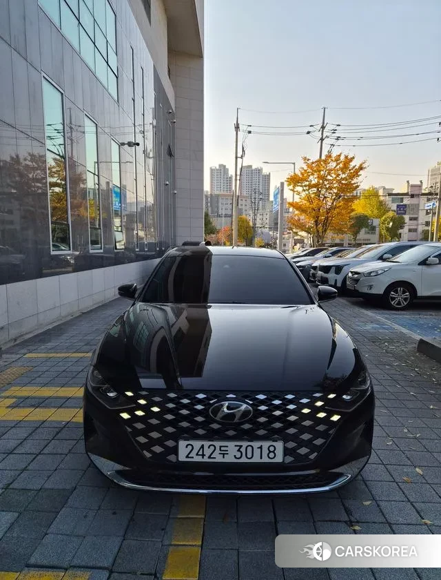 Hyundai The New Grandeur IG 2021 Черный из Кореи, фото 4