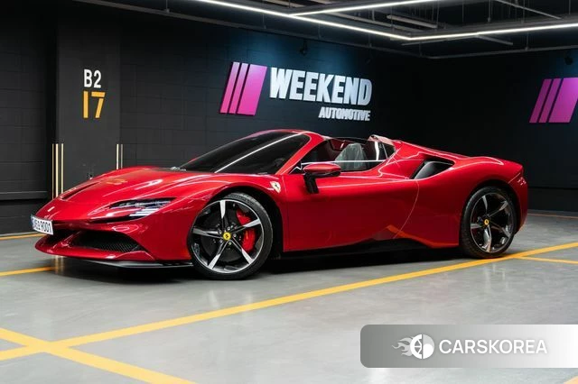 Ferrari SF90 Spider 2023 Красный из Кореи, фото 5