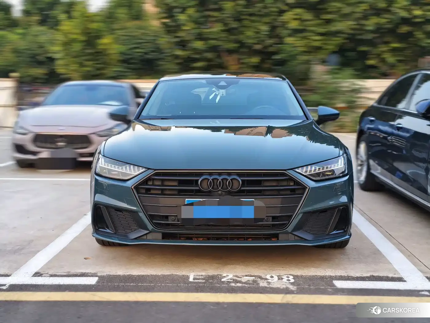 Audi A7 2021 Зеленый из Китая, фото 4