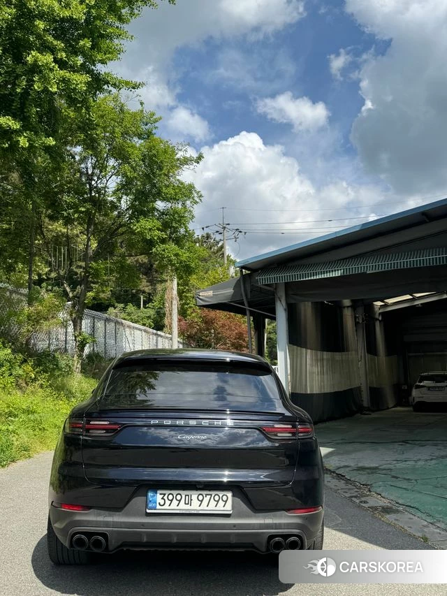 Porsche Cayenne (PO536) 2021 Черный из Кореи, фото 4