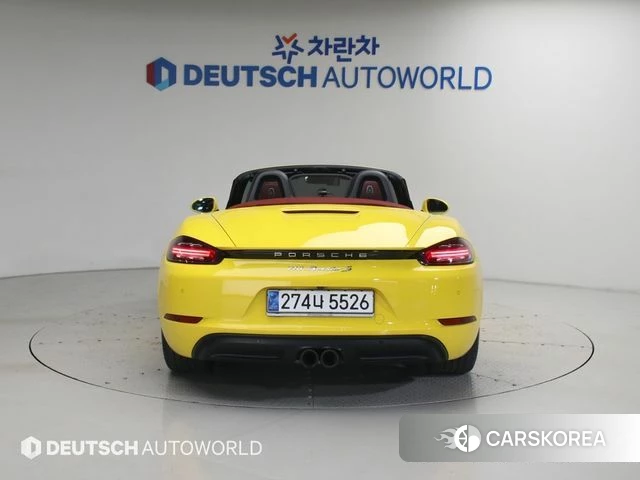 Porsche 718 Boxster id 4693148 из Кореи 14