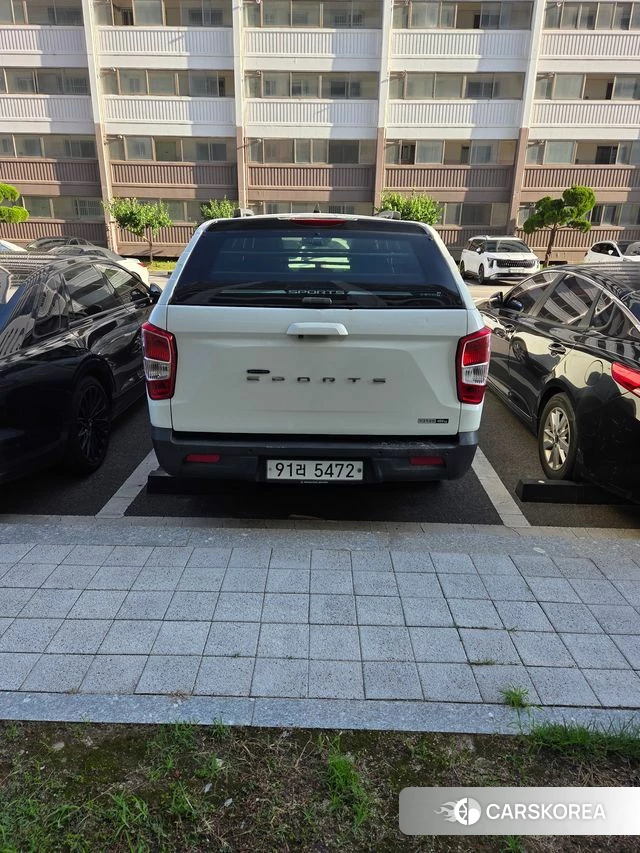Ssangyong Rexton Sports 2019 Белый из Кореи, фото 5