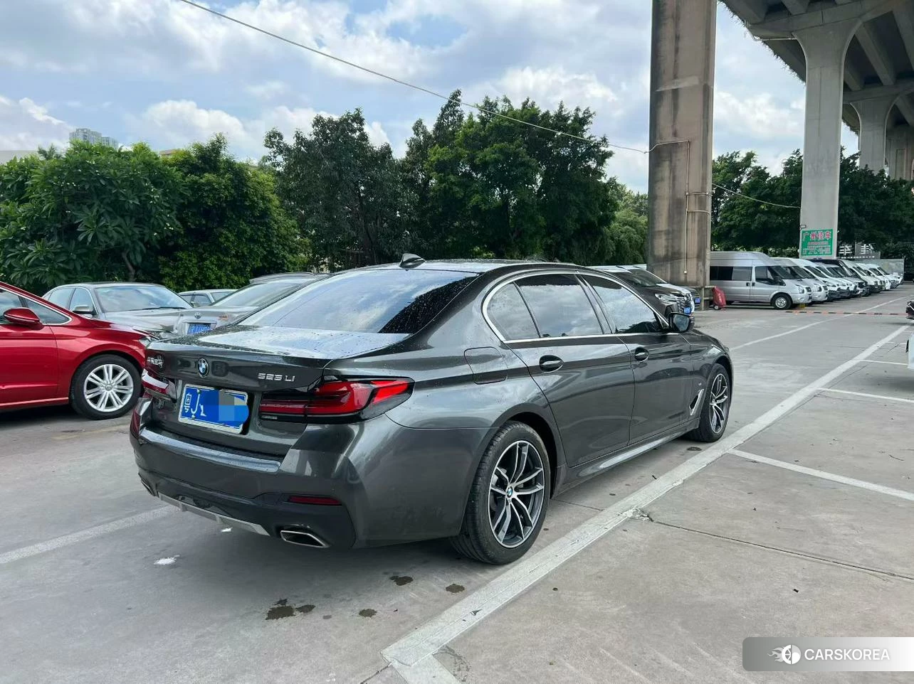 BMW 5 series 2021 Синий из Китая, фото 4