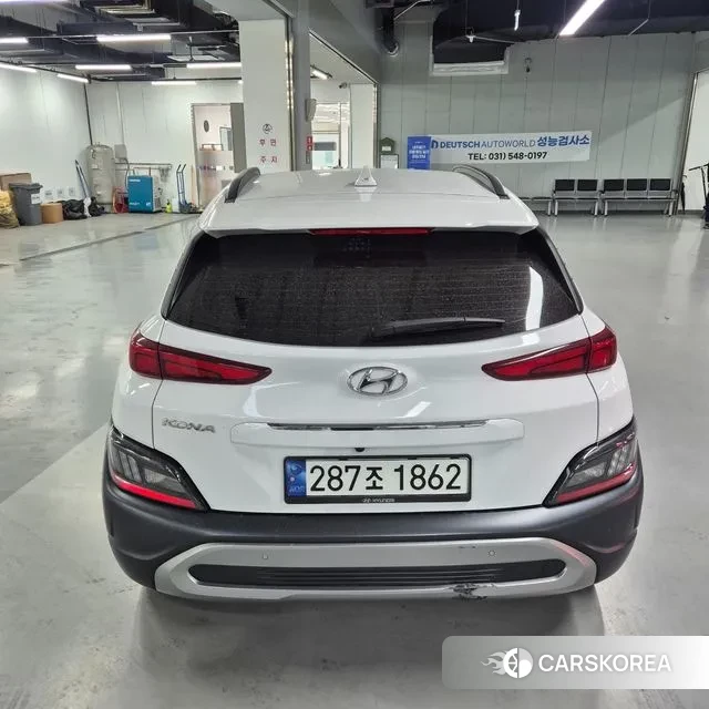 Hyundai The New Kona Hybrid 2023 Белый из Кореи, фото 4