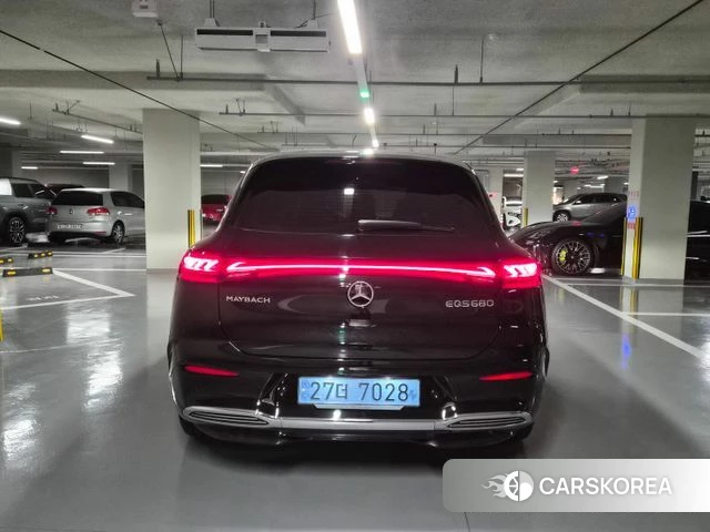 Mercedes-Benz EQS SUV X296 2024 Черный из Кореи, фото 4