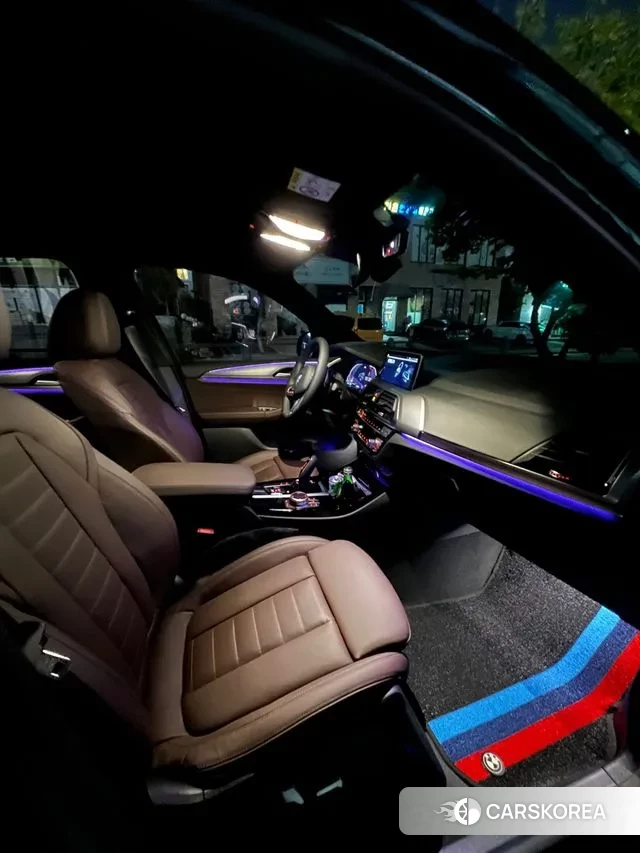 BMW X3 (G01) 2021 Черный из Кореи, фото 4