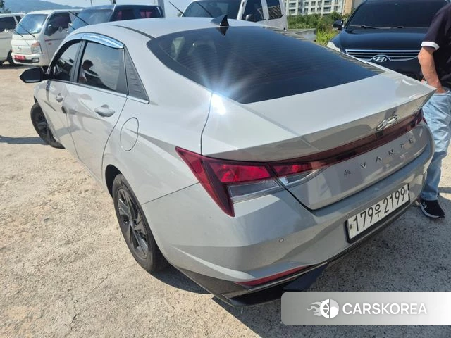 Hyundai Avante (CN7) 2020 Серебристо-серый из Кореи, фото 4