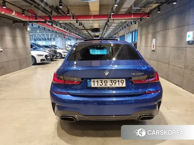 BMW 3 Series (G20) 2022 Синий из Кореи, фото 5